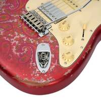 Artist AS72PP Red Paisley Relic Electric Guitar with Hand-Made Pickups