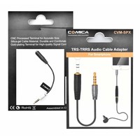 COMICA CVM-SPX 3.5mm TRS Female to TRRS Male Audio Cable Adapter