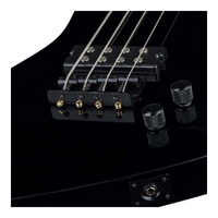 Dean Z Metalman 4-String Electric Bass Guitar - Black