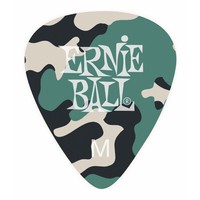 Ernie Ball Medium Guitar Picks - Camouflage - 12 Pack