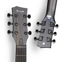 Enya Nova Go 35" Carbon Fibre Guitar - Acoustic - Black