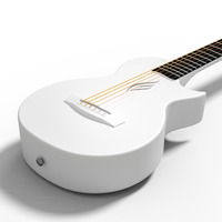 Enya Nova Go Mini Carbon Fibre Acoustic Guitar - White