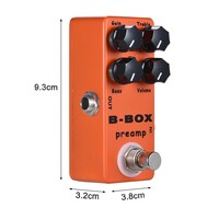 Mosky B-BOX Preamp Overdrive Guitar Effect Pedal