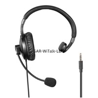 Saramonic LBH Wired Single-Ear Headset for WiTalk5 Hub Base Station