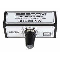 SESCOM SES-MKP-27 Professional 3.5mm Stereo Volume Control for Any Device