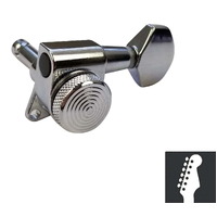 SWAMP 6-In-line Locking Tuner Machine Heads - Chrome