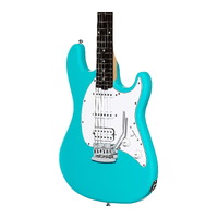 Sterling by Music Man Cutlass CT20 HSS Electric Guitar - Electric Blue