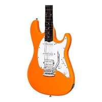 Sterling by Music Man Cutlass CT20 HSS Electric Guitar - Sunrise Orange