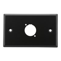 SWAMP TWR1-B Wall Plate - Single Panel Mount Connector