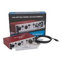 Alctron U48 2-in 2-out USB Audio Interface with 2 Preamps