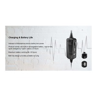 CKMOVA LCM6D Dual-head Lavalier Omnidirectional Condenser Microphone