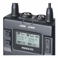COMICA CVM-WM300 Portable Dual Wireless Microphone System - Handheld, Lavalier
