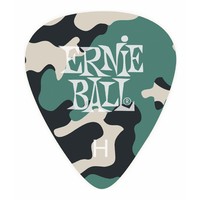 Ernie Ball Heavy Guitar Picks - Camouflage - 12 Pack