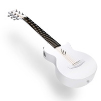 Enya Nova Go Mini Carbon Fibre Acoustic Guitar - White