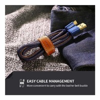 UGREEN Premium Micro USB to USB 2.0 Type A Cable Braided Jacket - BLUE - 1m