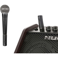 NUX B-3RC Wireless Snap-on Microphone System 2.4Ghz with Charging Case