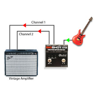 Radial BigShot ™ ABY True Bypass Guitar Amp Switcher / Selector