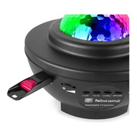 Beamz SkyNight LED Galaxy Effect Light Projector with R/G Laser
