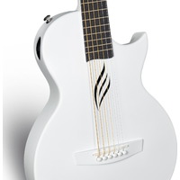 Enya Nova Go 35" Carbon Fibre Guitar - AcousticPlus - White