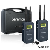 Saramonic VmicLink5 Hifi Wireless Lavalier Microphone System (5.8GHz SHF)