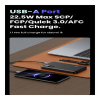 UGREEN 25742 10000mAh Fast Charging Power Bank - Black