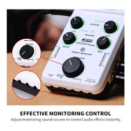 JOYO MOMIX PRO Audio Interface Portable Mixer for Smartphones