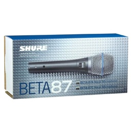 Shure BETA 87A Super Cardioid Condenser Vocal Microphone