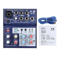 ICM UM-35 4-Channel Mixing Console USB Recording Interface - Black