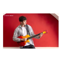 Enya Nova Go Sonic Smart Electric Guitar - Volcano Red