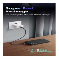 UGREEN 25742 10000mAh Fast Charging Power Bank - Black