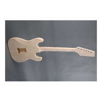 SWAMP DIY Build Your Own Left Handed Electric Guitar Kit - Strat Style