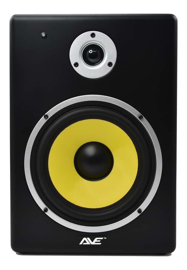 AVE Fusion 8 Inch Studio Monitor - Pair/Single - White/Yellow | SWAMP