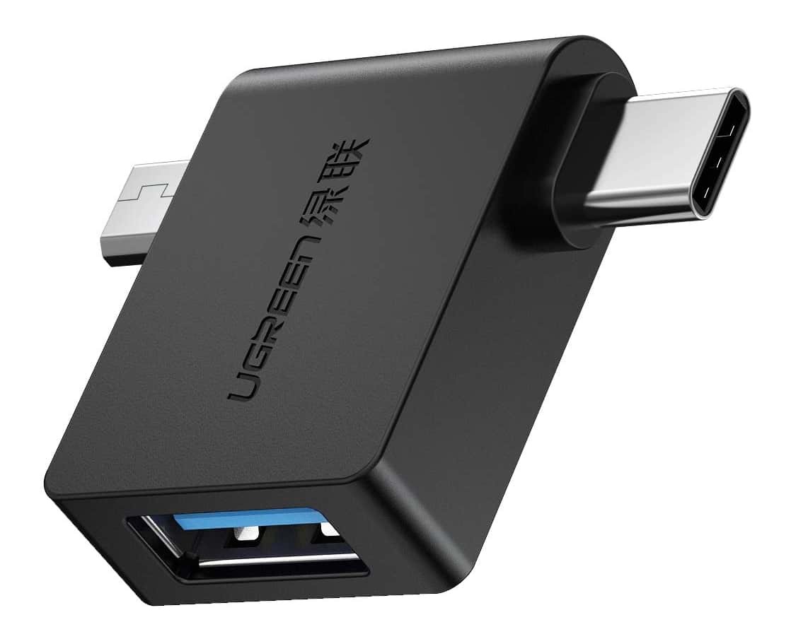 UGREEN 2-in-1 Micro USB OTG SWAMP