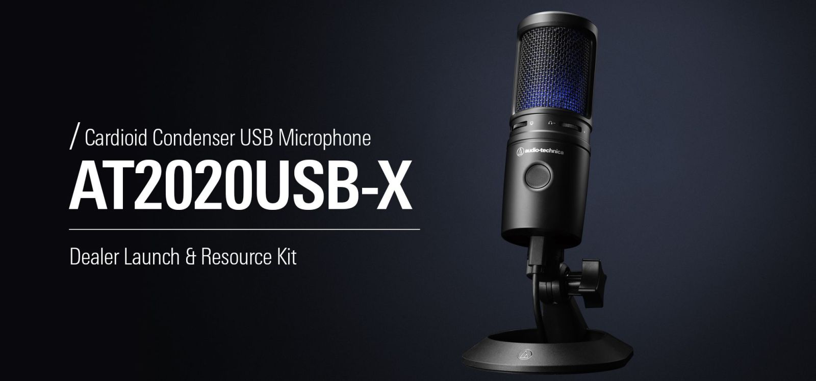 Audio-Technica release AT2020USB-XP microphone