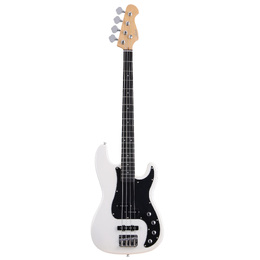 Artist Vintage Hybrid White Active / Passive Bass Guitar