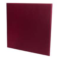 Fibreglass Acoustic Treatment Panel - Wine Red - 60cm x 60cm