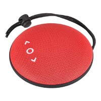 Macaron MINI380 Small IP5X Indoor Outdoor Bluetooth Speaker Red