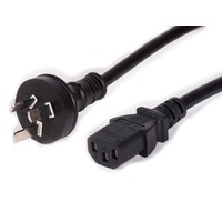 Powermaster Mains Plug to IEC-C13 Power Cable - Kettle Cord - 50cm