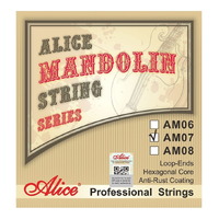Alice AM07 Phosphor Bronze Mandolin String Set - Light gauge 10-34