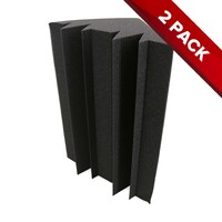 2x SWAMP Studio Acoustic Foam Corner Bass Trap Piece