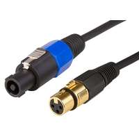 SWAMP Speaker Adapter Cable - Speakon(m) to XLR(f) - 1m