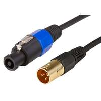 SWAMP Speaker Adapter Cable - Speakon(m) to XLR(m) - 1m