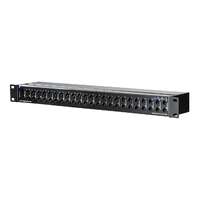 ART P48 48 Point Balanced Patch Bay with 1/4" TRS Jack Connectors