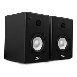 AVE Fusion 4 Inch Studio Monitor -  Pair - White Cone - Pair