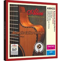 Alice AW433 85/15 Bronze Acoustic Guitar String Set Light 12-53
