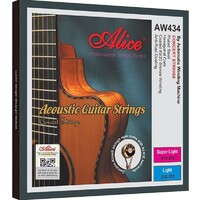 Alice AW434 80/20 Bronze Acoustic Guitar String Set Light 12-53