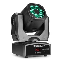 Beamz Panther 80 LED Moving Head with Rotating Lenses