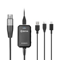 BOYA BCA70 Audio Adapter for XLR Microphones to Mobile Devices