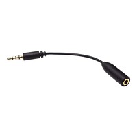 CKMOVA 3.5mm Female TRS to 3.5mm Male TRRS Microphone Adapter Cable