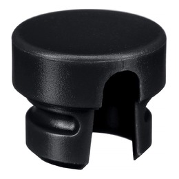 Cable Techniques Lo-Pro Cap for R/A Low-Profile XLR Connectors - Large Cap - Black